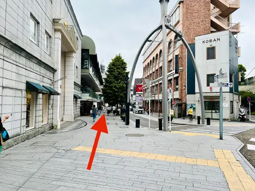 バランガン 横浜元町中華街店への道順