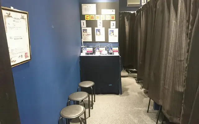 千里眼 阪急河原町駅店の店内