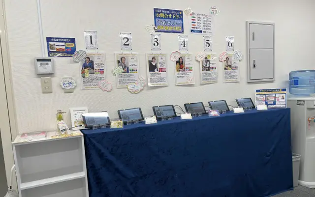 千里眼 松本駅前店の店内