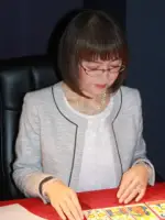 メリンダ先生の写真