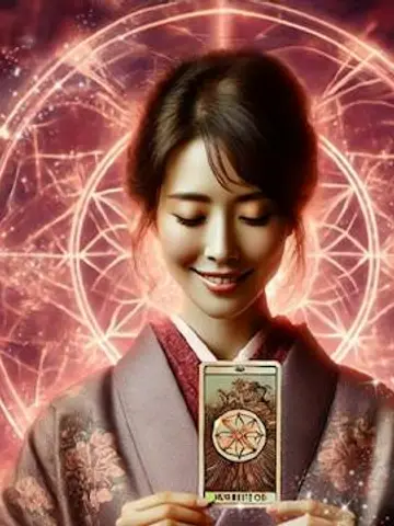 明留姫先生(みんなの電話占いの占い師)の写真