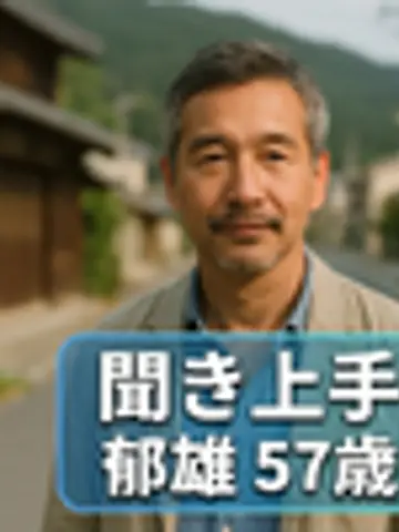 郁雄57歳。先生（ココナラ電話占いの占い師）の写真