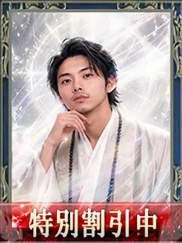 芳我天誠先生（電話占いウィルの占い師）の写真