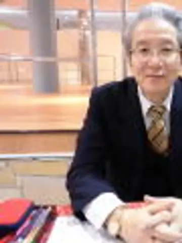 山水孝人先生(山水易学研究所の占い師)の写真