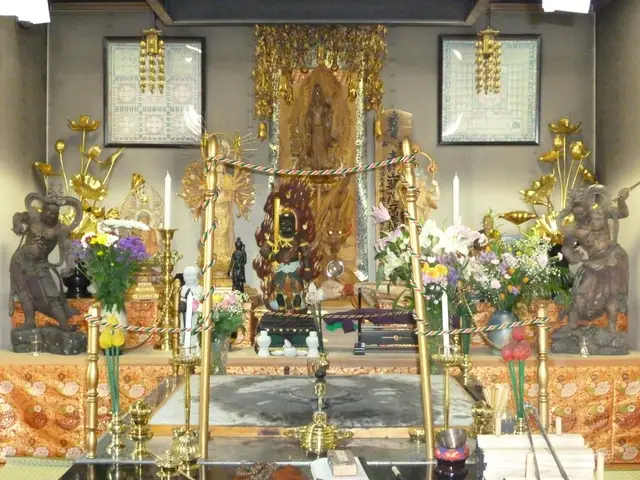 龍光院の店内
